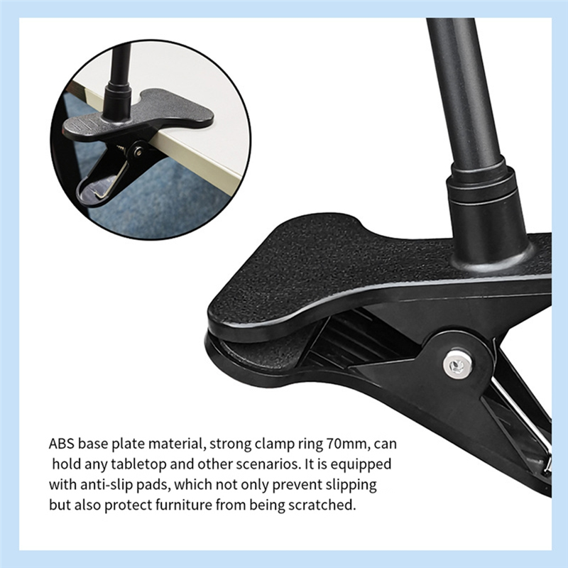 Webcam Stand Clip - Universal Clip Mount Webcam Stand No