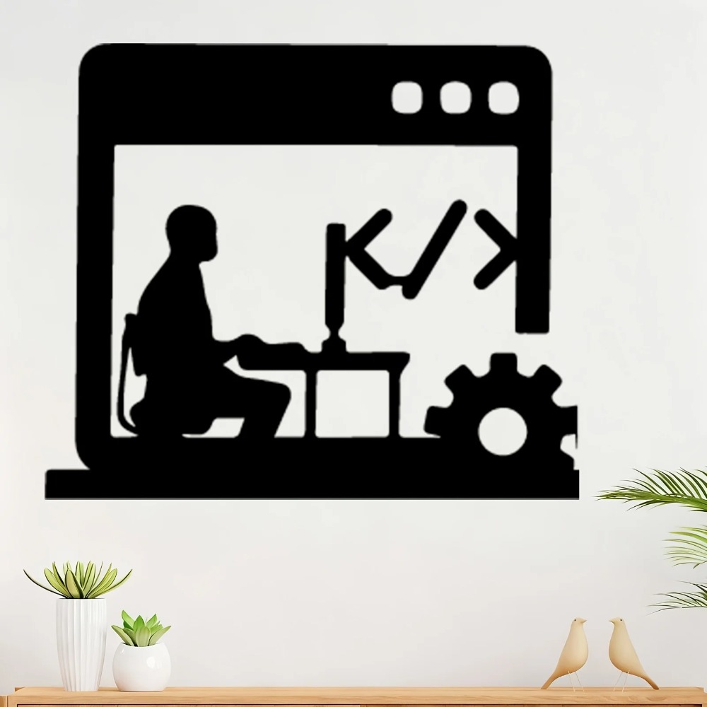 Office Of Tech - Code Master Metal Wall Art, Programmer