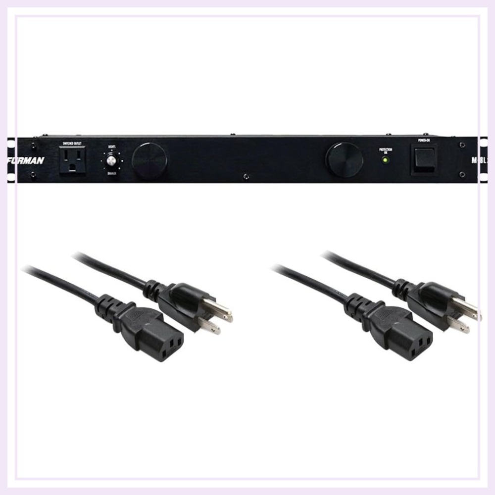 Surge Protector Rack - 8 Outlet Power Conditioner & Surge
