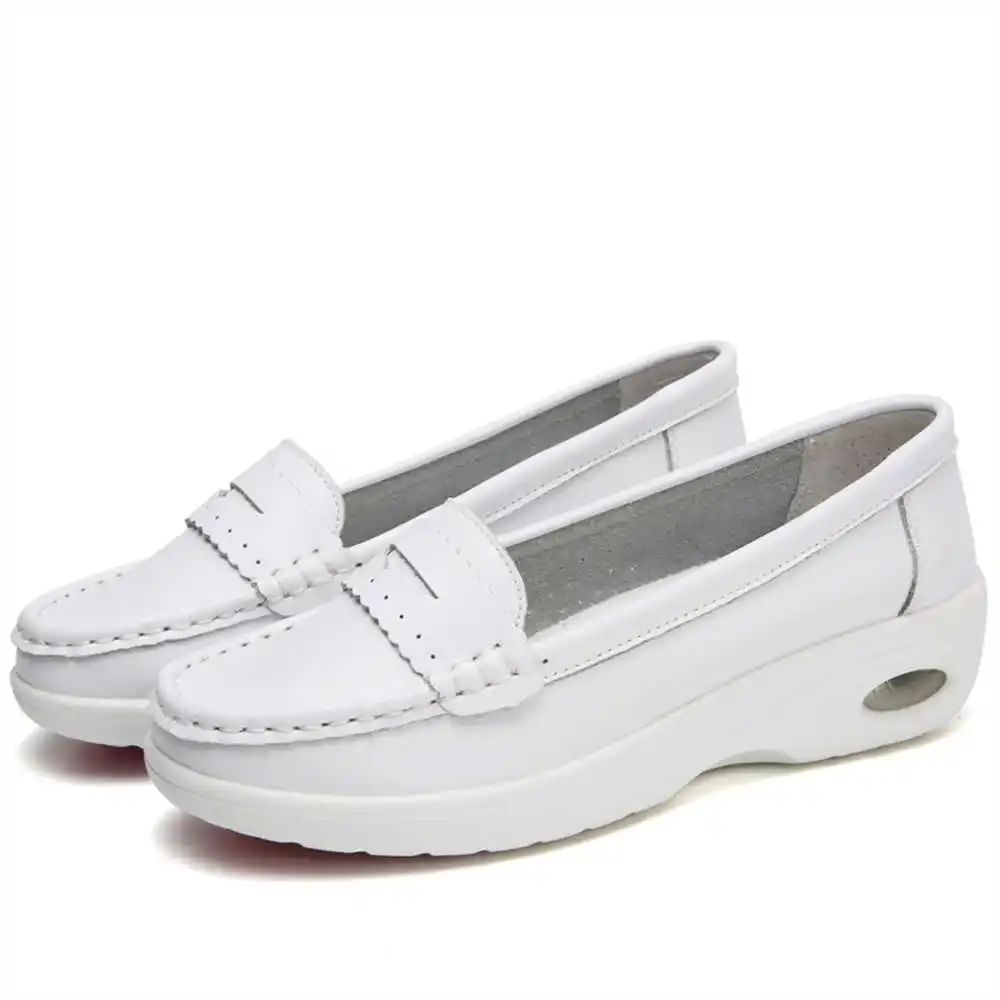 Thick Sole Slipon White Traine - Office Tech Outfits recensie en prijs