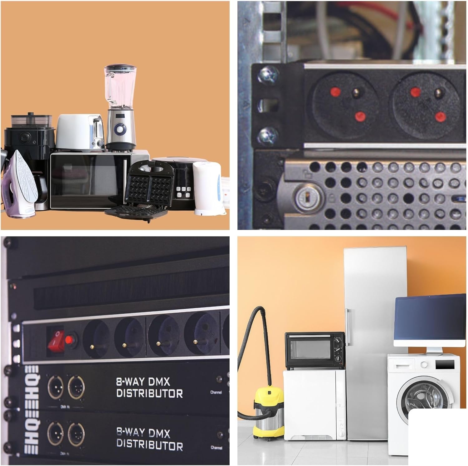 Power Strip 8 Hole Surge Prote - Surge Protector Rack recensie en prijs