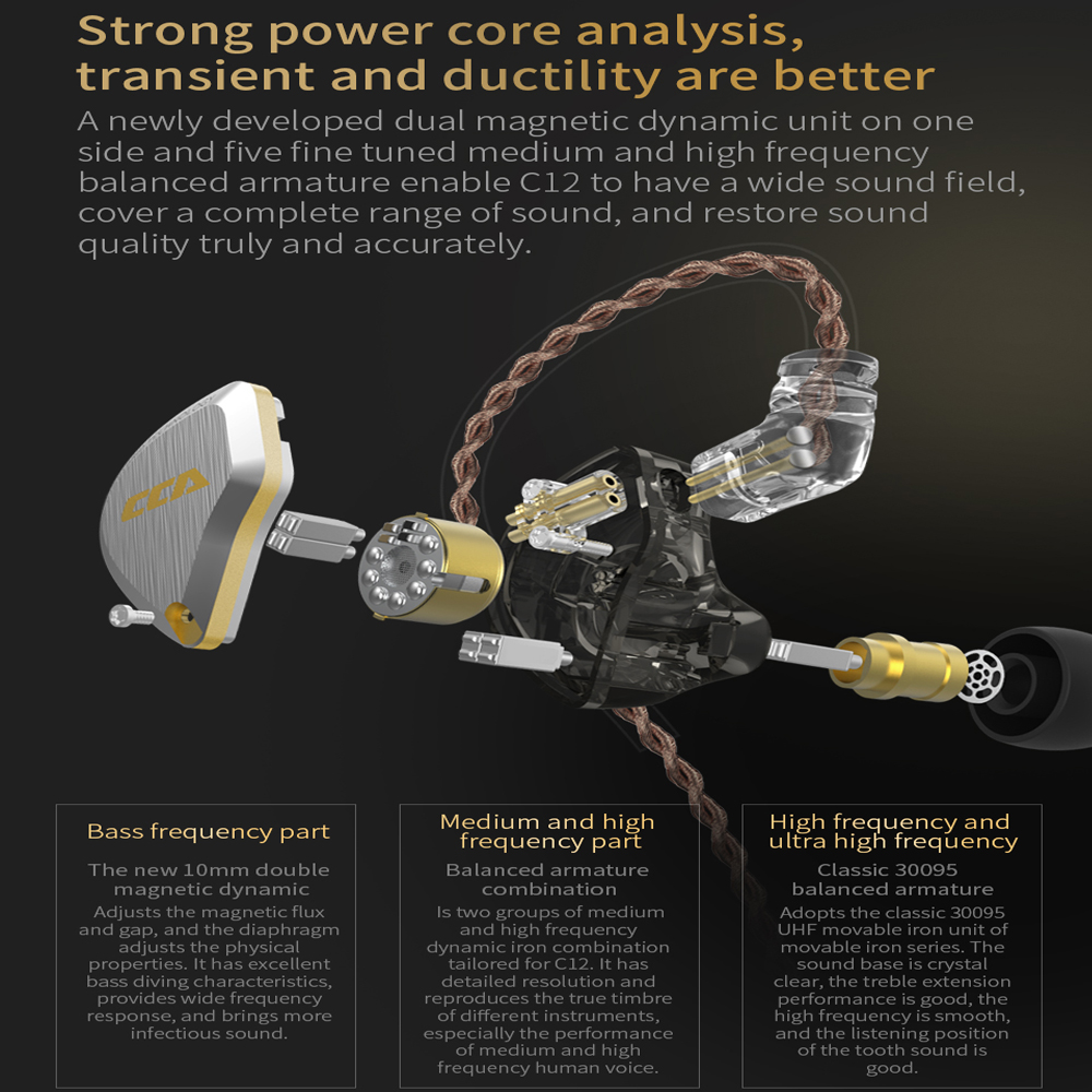 CCA C12 in Ear Metal Headphone - Office Tech Essentials recensie en prijs
