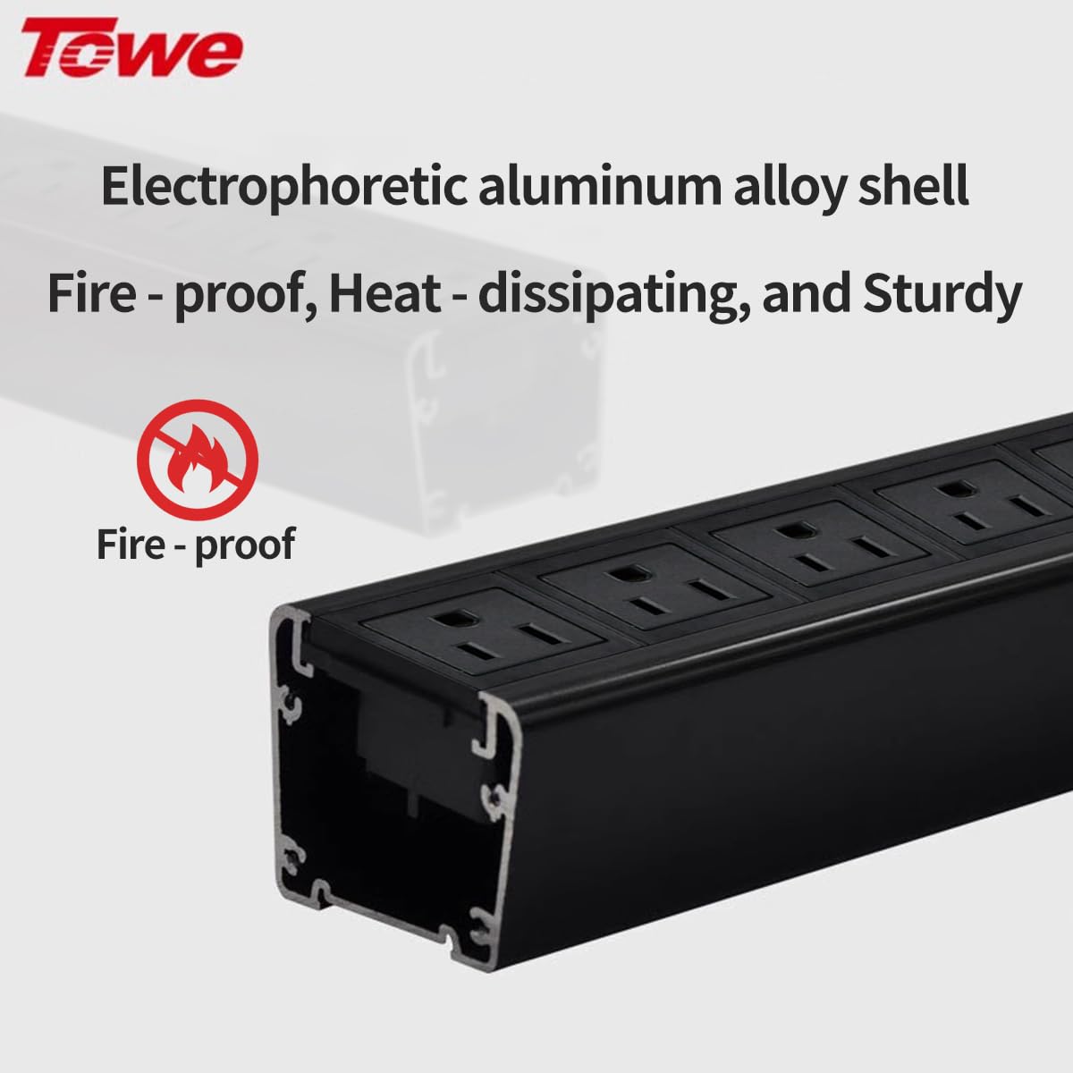OWE Heavy Duty 7 Outlet Metal  - Surge Protector Rack recensie en prijs