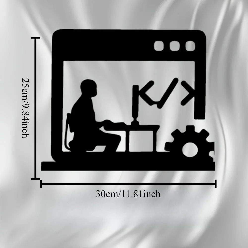Metal Wall Art Decor Silhouett - Office Of Tech recensie en prijs