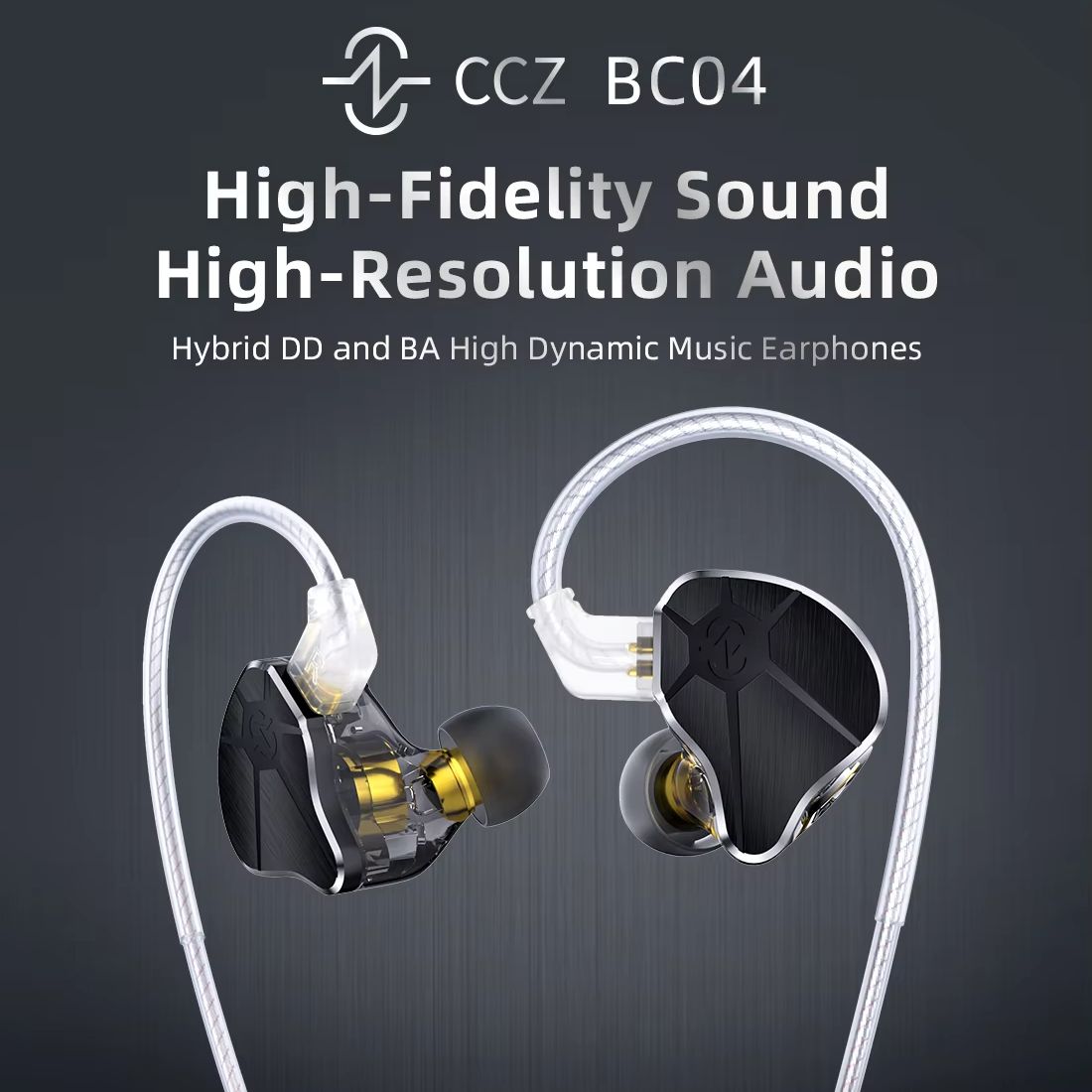 CCZ BC04 1DD+1BA Hybrid IEM He - Office Tech Essentials recensie en prijs