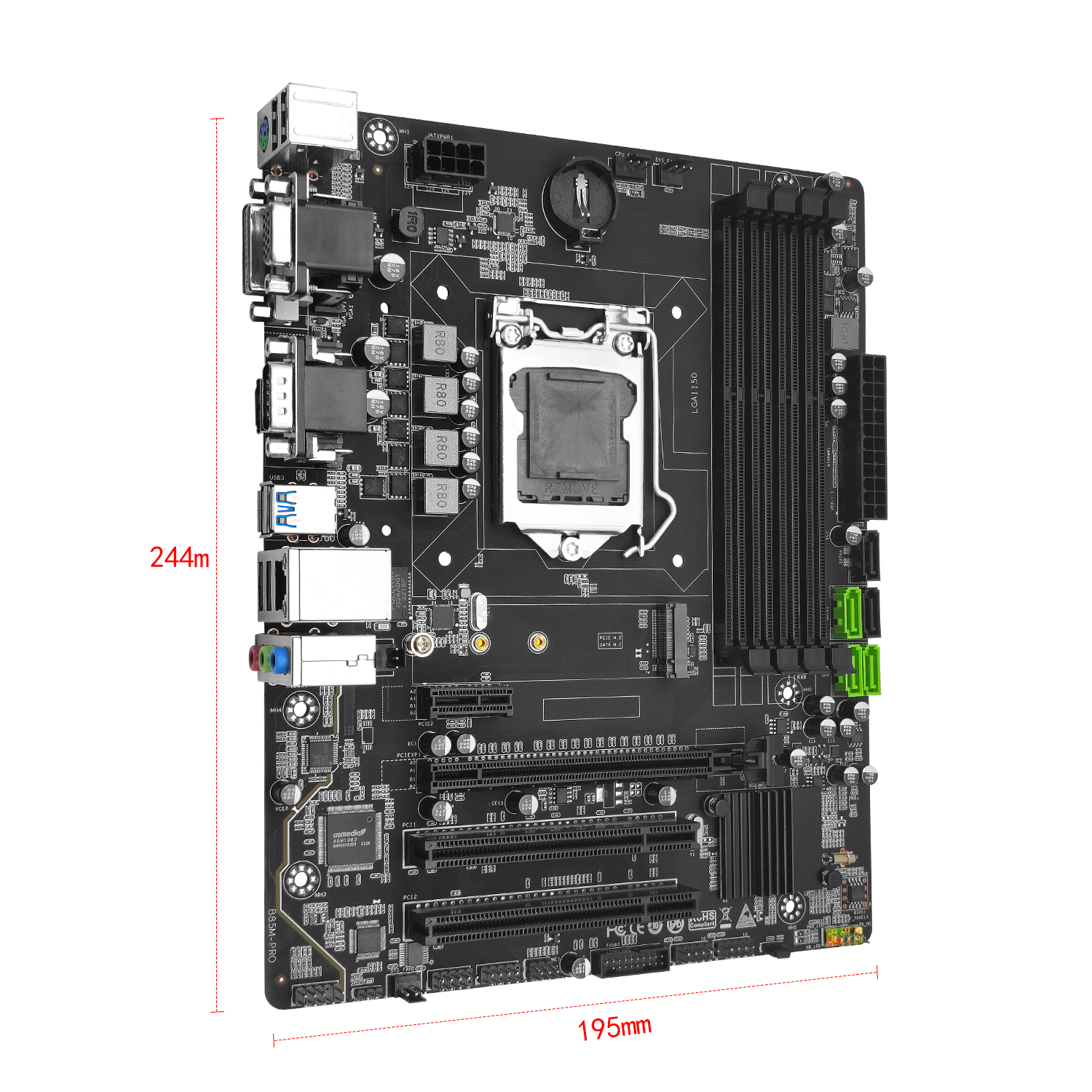 MACHINIST B85M PRO motherboard - Office Tech Essentials recensie en prijs