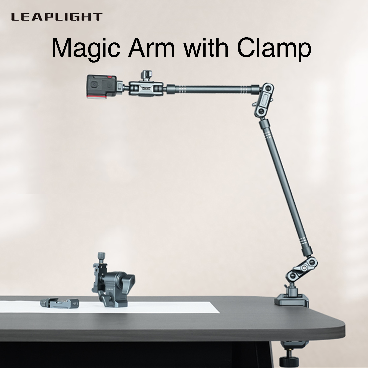 LEAPLIGHT Magic Arm w Clamp, O - Webcam Stand Clip recensie en prijs