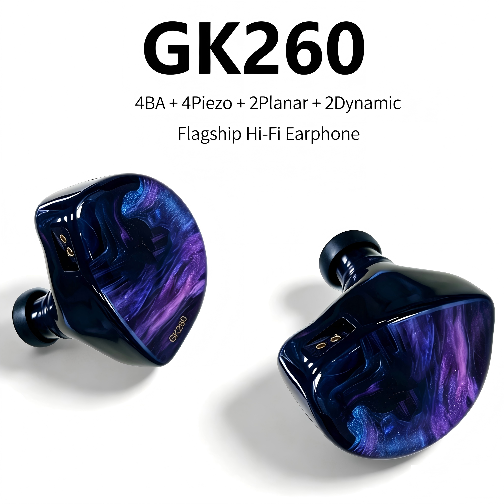 GEEK WOLD GK260 4 BA+4 Piezo+2 - Office Tech Essentials recensie en prijs