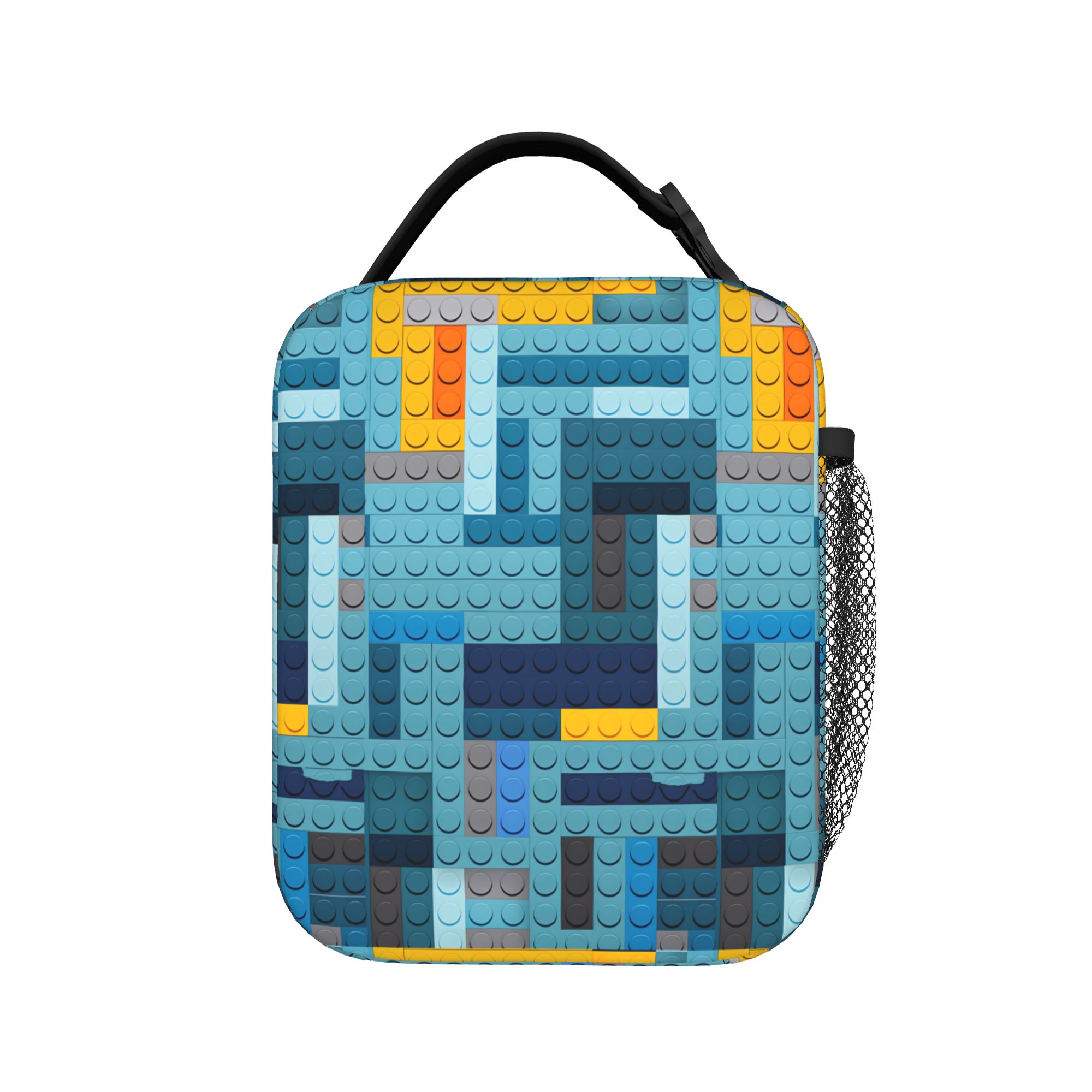 Blue Tech Pixel Building Block - Office Tech Bag recensie en prijs