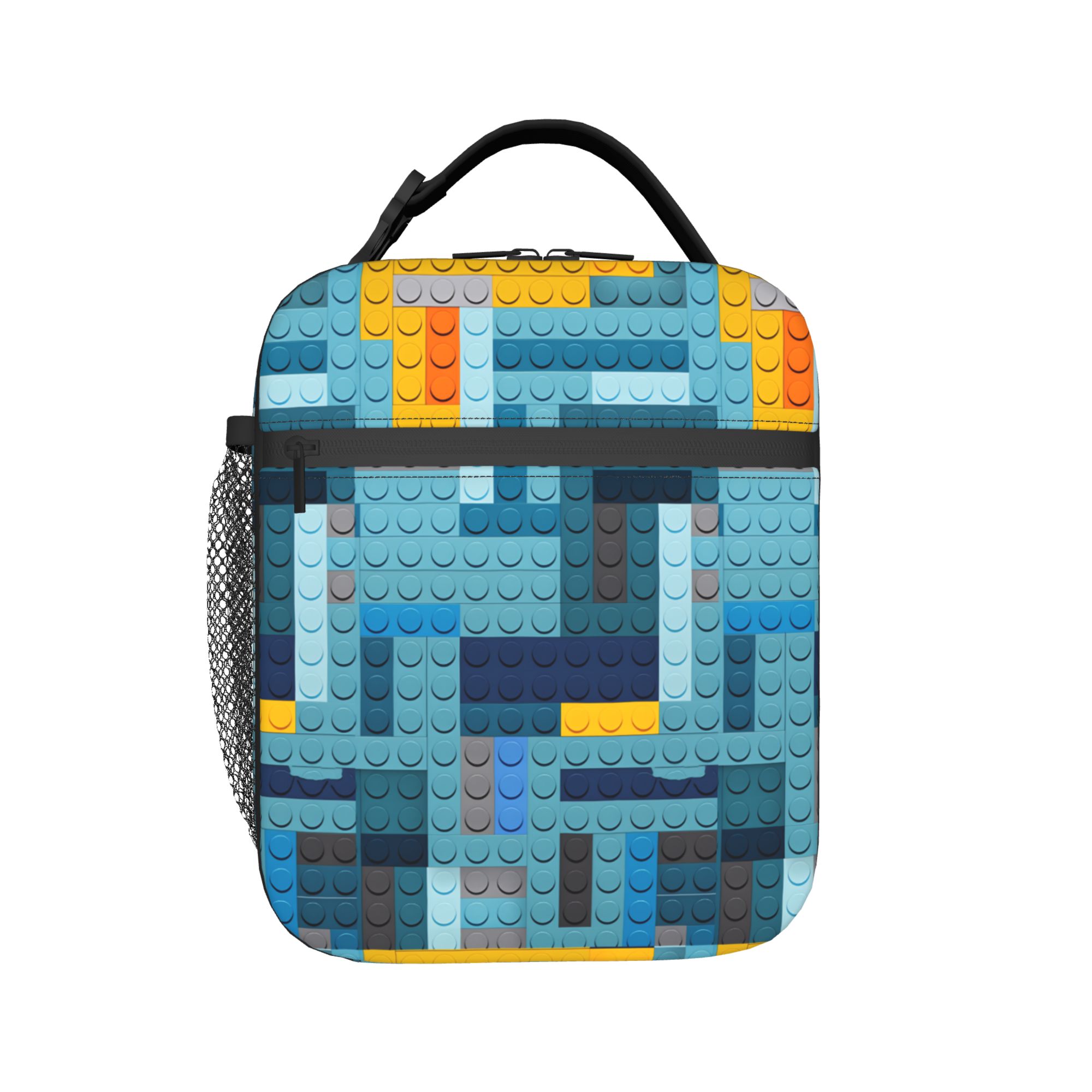 Blue Tech Pixel Building Block - Office Tech Bag recensie en prijs