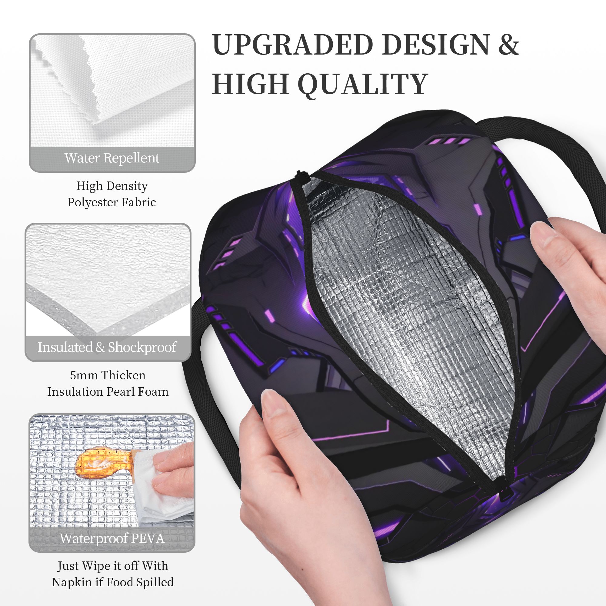 Mechanical Robots Futuristic M - Office Tech Bag recensie en prijs