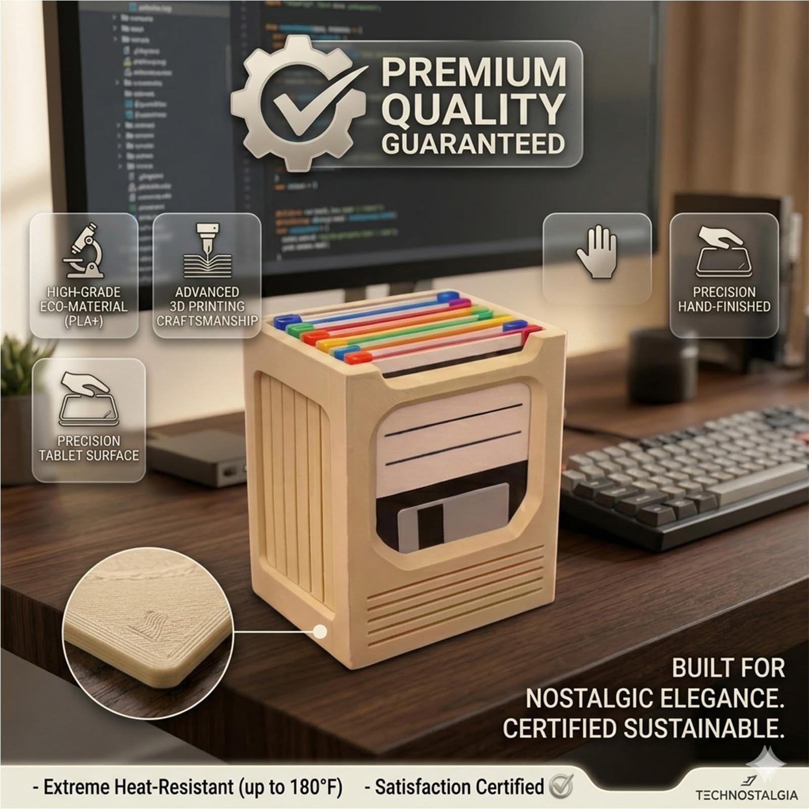 Retro Tech Coaster Holder Set  - Office Of Tech recensie en prijs