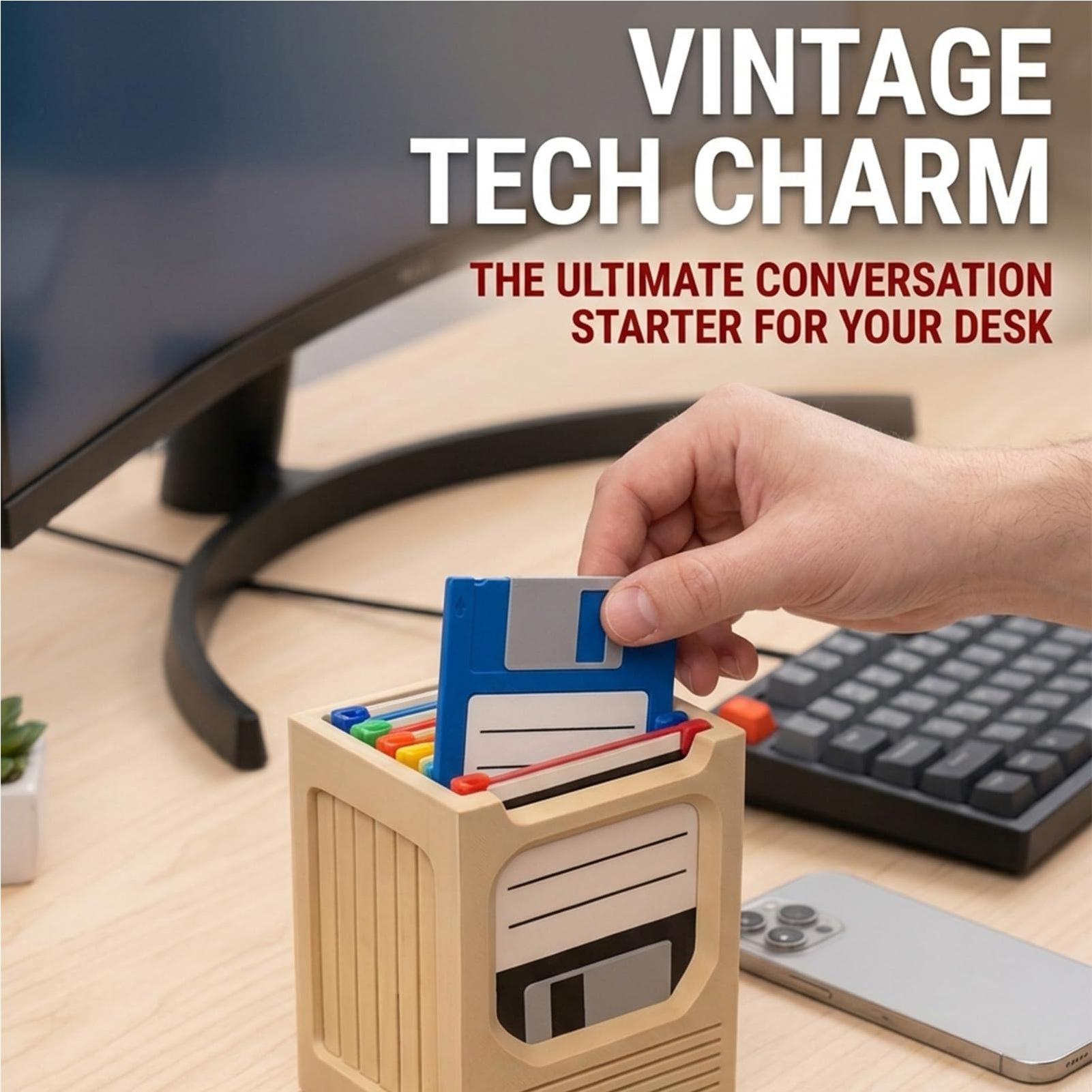 Retro Tech Coaster Holder Set  - Office Of Tech recensie en prijs