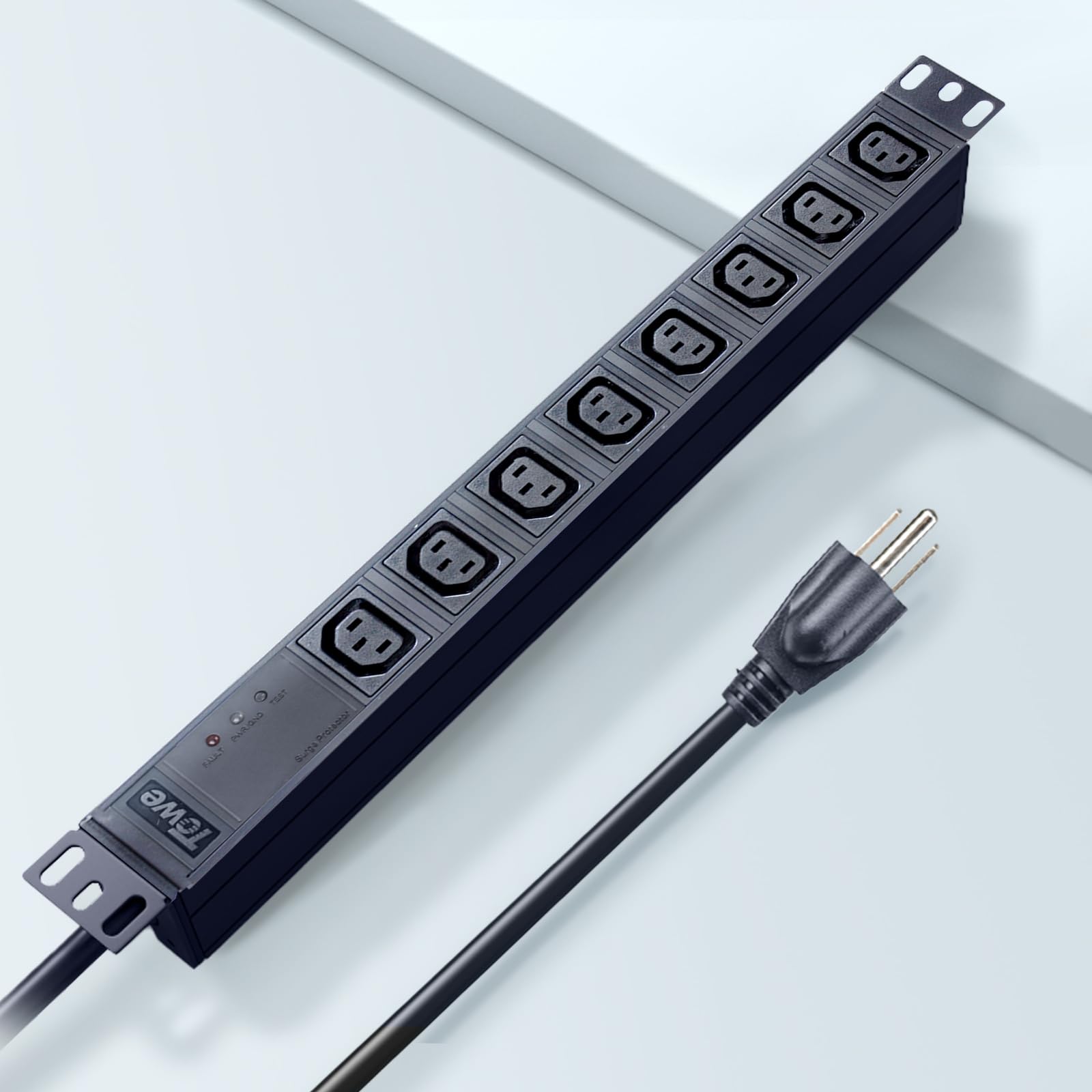 TOWE 8 Outlet IEC C13 Metal PD - Surge Protector Rack recensie en prijs