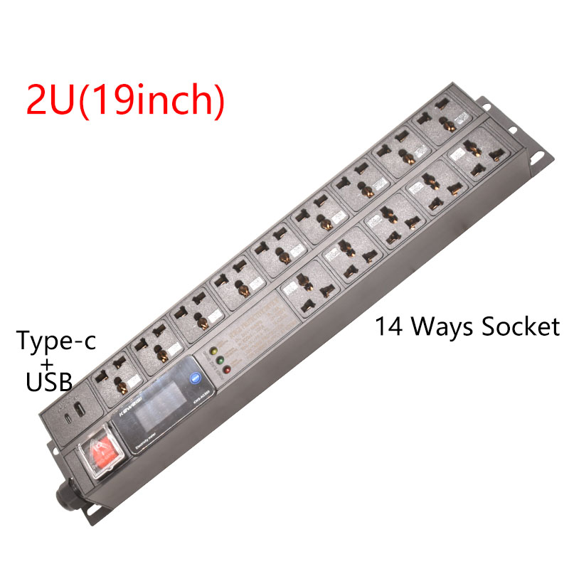 PDU Power Strip 19inch 2U Rack - Surge Protector Rack recensie en prijs